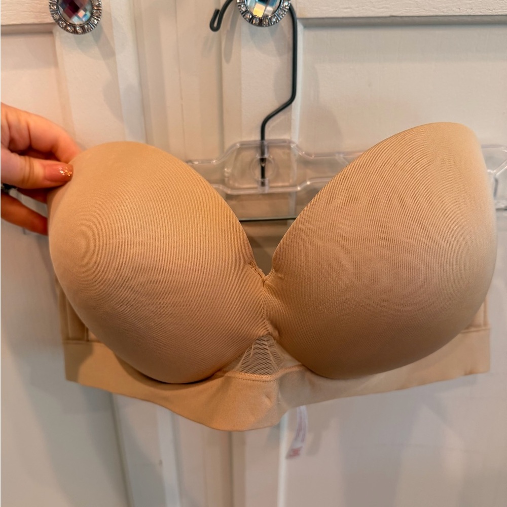 Size 38C Cacique Comfort Bliss Plunge Strapless Bra